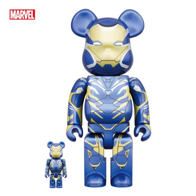 BE@RBRICK IRON MAN RESCUE SUIT 100%&400%