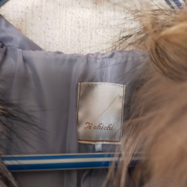 Techichi(テチチ)のテチチ　グレーロングダッフルコート レディースのジャケット/アウター(ロングコート)の商品写真