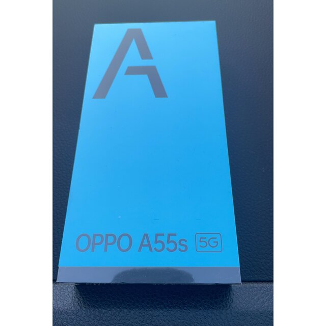 OPPO(オッポ)のoppoa55s5g 新品未開封 スマホ/家電/カメラのスマートフォン/携帯電話(スマートフォン本体)の商品写真