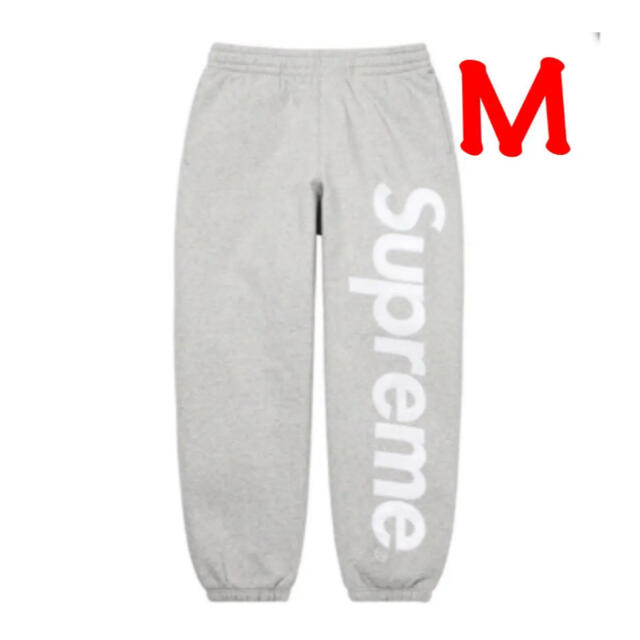 Supreme - Supreme Satin Applique Sweatpant グレー Mの通販 by M