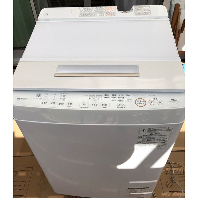 東芝　TOSHIBA 2018年式　洗濯機　ザブーン　10kg