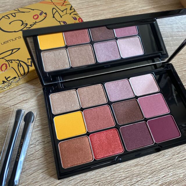 shu uemura - 【限定品】シュウウエムラ ピカシュウ アイ パレット ... シュウウエムラ ピカシュウ アイパレット サンダーショック 限定アイシャドウ