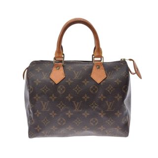 ルイヴィトン(LOUIS VUITTON)のルイヴィトン モノグラム スピーディ25 ハンドバッグ ブラウン(ハンドバッグ)