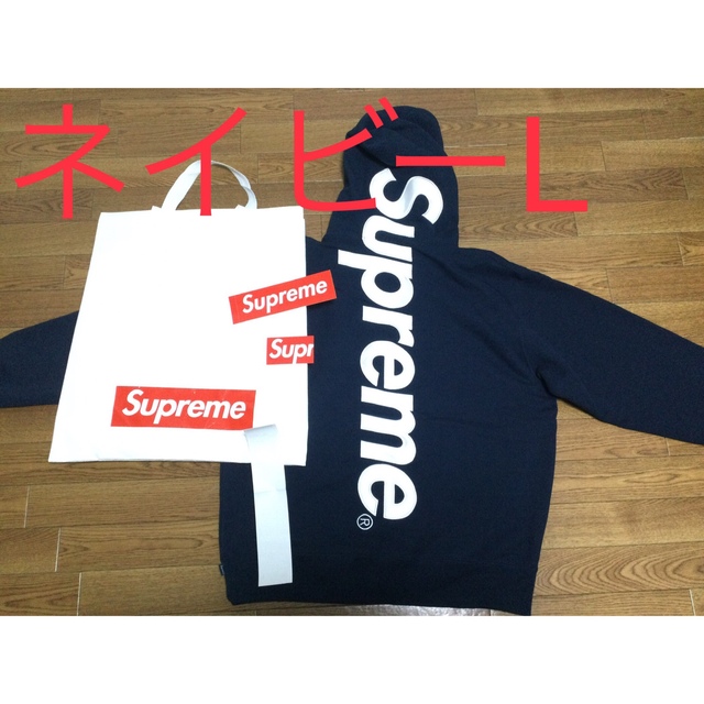 新品•即完売商品】supreme サテンアップリケフーディ-