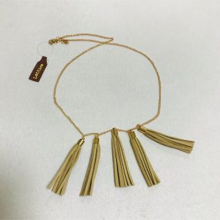 ラティス(Lattice)の新品　ラティス　フリンジ　ネックレス(ネックレス)