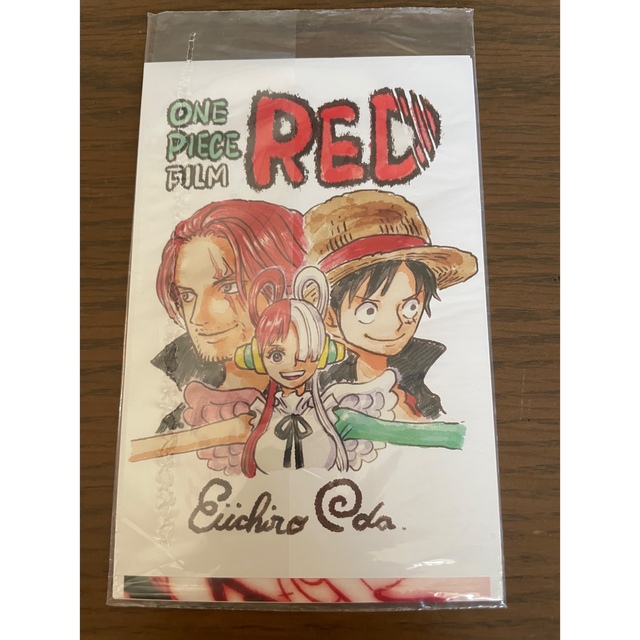 ワンピース FILM RED上映特典&VHS エンタメ/ホビーのアニメグッズ(その他)の商品写真