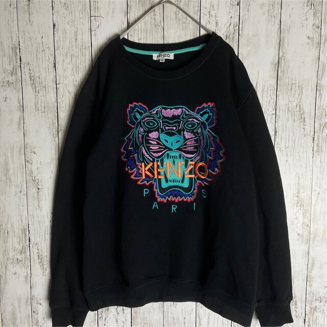 買い付け ✨美品✨ KENZO トレーナー タイガー刺繍 XLサイズ | www