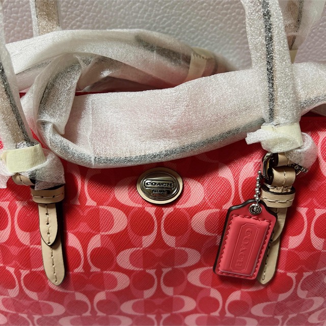 COACH - 【新品未使用】COACH シグネチャー 2way ミニボストンバッグの