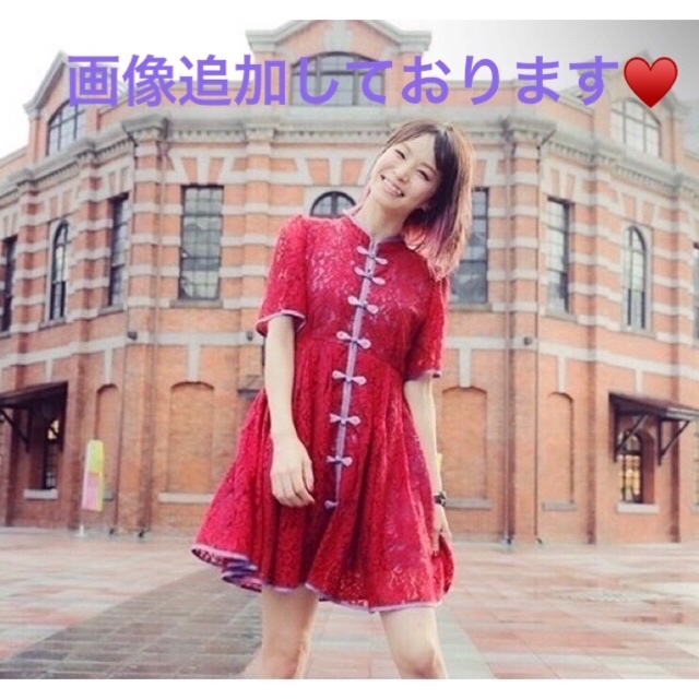 希少美品♡LiSAさん着用♡PAMEO POSE♡チャイナワンピース♡S♡ - ミニ