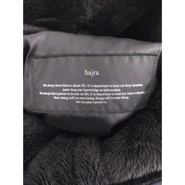 BAJRA(バジュラ)のbajra(バジュラ) アーム異素材切替 ナイロンフーデッドコート メンズ メンズのジャケット/アウター(その他)の商品写真