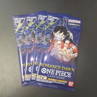 ワンピース(ONE PIECE)のワンピースカードゲーム　ロマンスドーン　4パック(その他)