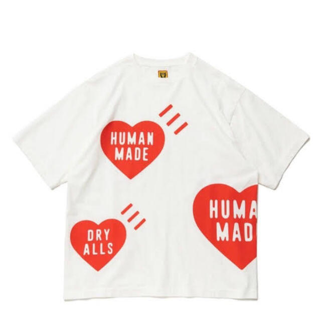 HUMAN MADE(ヒューマンメイド)のHUMAN MADE BIG HEART T-SHIRT RED メンズのトップス(Tシャツ/カットソー(半袖/袖なし))の商品写真