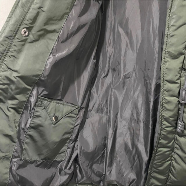 ZARA(ザラ)のZARA 中綿キルティングコート モッズコート メンズのジャケット/アウター(モッズコート)の商品写真