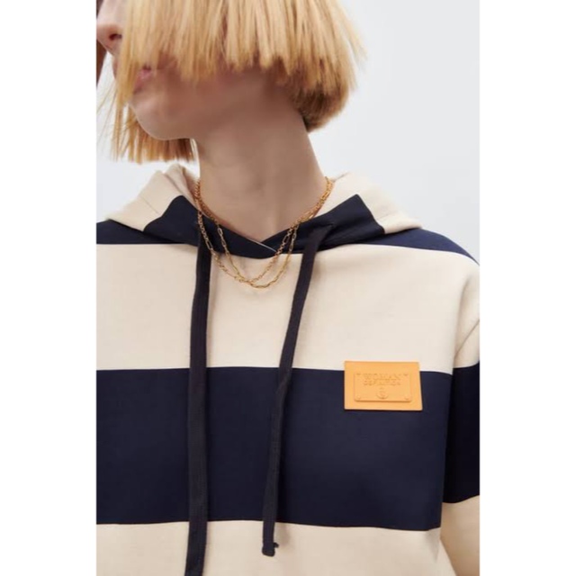 ZARA パーカー タグ付き 新品 L