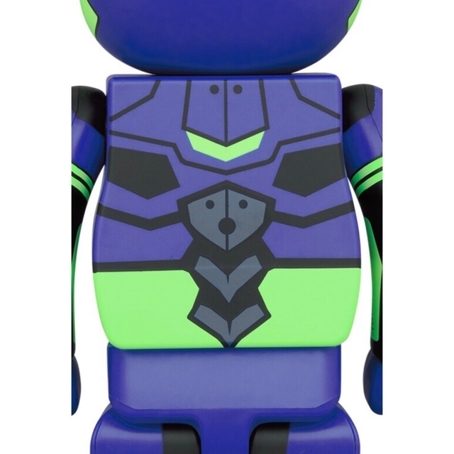 MEDICOM TOY(メディコムトイ)のBE@RBRICK エヴァンゲリオン 2体セット Eva 100% & 400% エンタメ/ホビーのフィギュア(その他)の商品写真