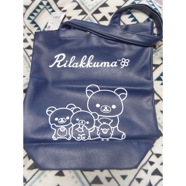 サンエックス - 未使用　リラックマ A4トートバッグ PU  お値下げしました！