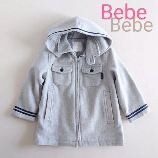 ベベ(BeBe)のキッズ コート アウター フード ベビー コート 男女兼用(コート)