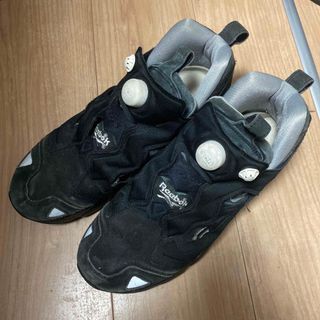 リーボック(Reebok)のReebok ポンプフューリー 27.0 灰色 黒 リーボック (スニーカー)