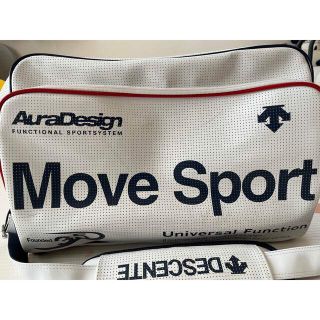 デサント(DESCENTE)の【来夢様専用】デサント Move Sport エナメルバッグ ホワイト(その他)