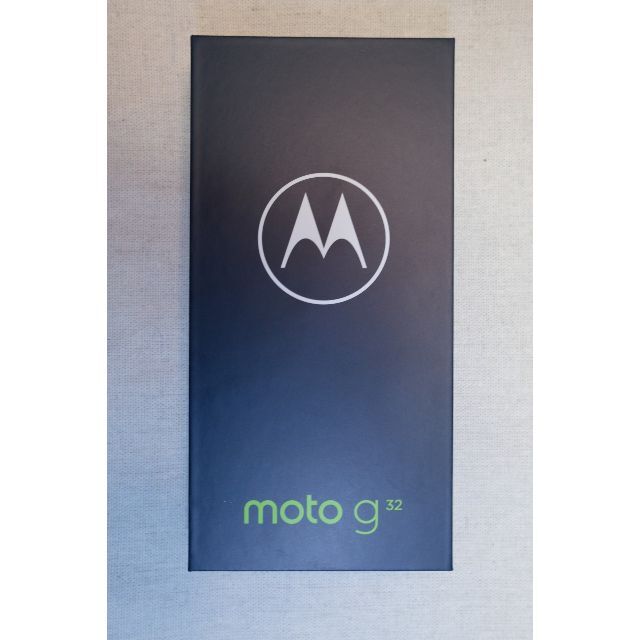 Motorola モトローラ moto g32 128G ミネラルグレイアンドロイド