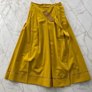 sacai - sacai スカート サイズ 2 からし色