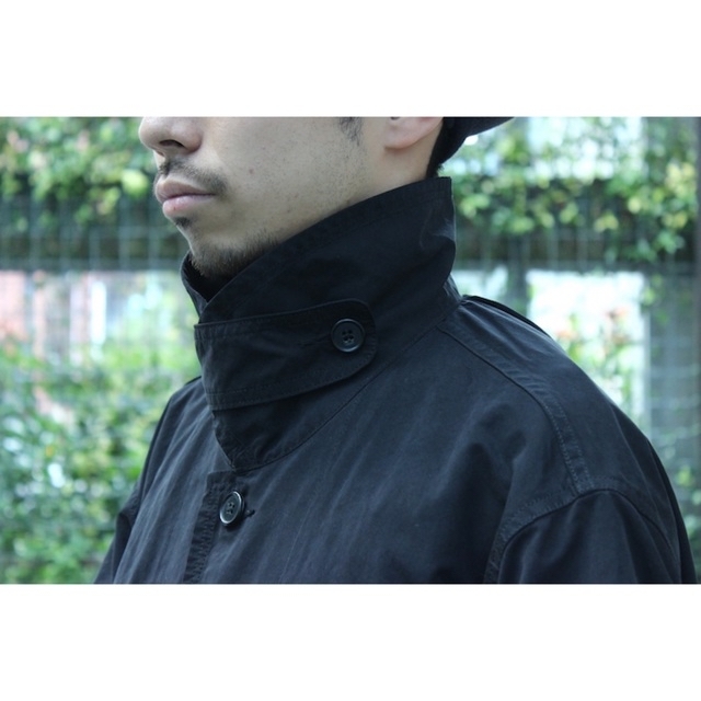 Porter Classic - WEATHER LONG COAT BLACK