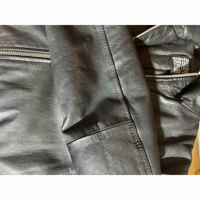 nano・universe(ナノユニバース)のナノユニバース ゴートスキン レザージャケット メンズのジャケット/アウター(レザージャケット)の商品写真