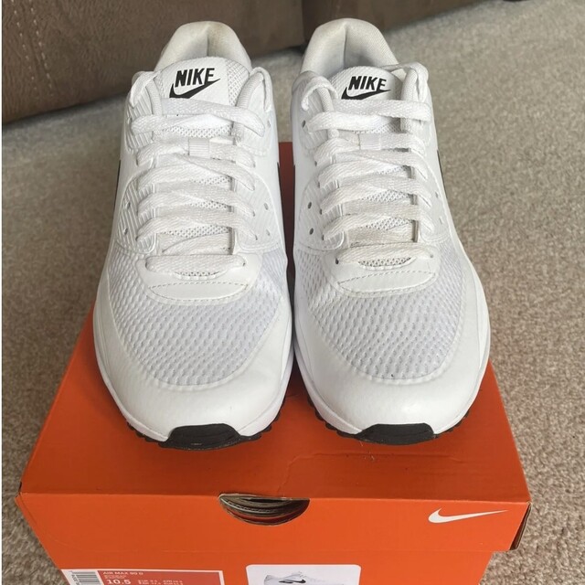 【激レア！】NIKE AIR MAX90GOLF ナイキエアマックス白黒26.0 2