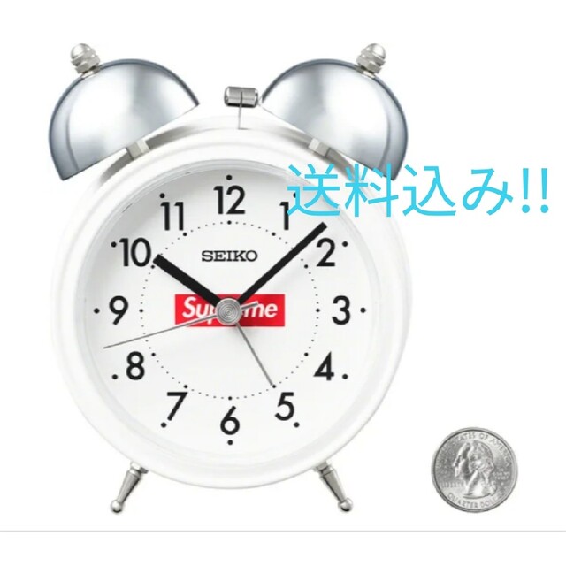 Supreme(シュプリーム)のSupreme Seiko Alarm Clock インテリア/住まい/日用品のインテリア小物(置時計)の商品写真