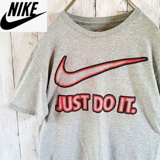 ナイキ(NIKE)のナイキ Tシャツ ビッグスウォッシュ プリント デカロゴ 半そで 古着 2-25(Tシャツ/カットソー(半袖/袖なし))