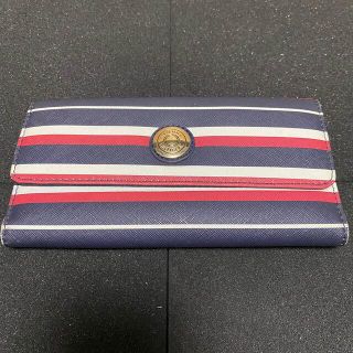 トミーヒルフィガー(TOMMY HILFIGER)のTOMMY HILFIGER 財布 トリコロール 長財布 ストライプ(財布)