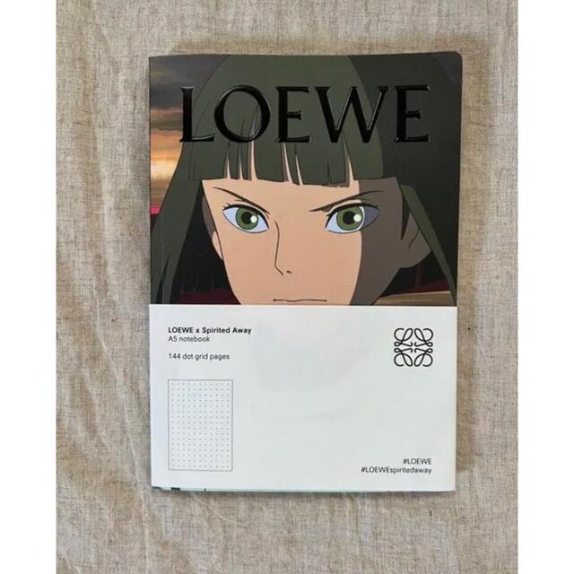 LOEWE(ロエベ)のLOEWE ロエベの千と千尋の神隠し　ノヴェルティ　ノート エンタメ/ホビーのコレクション(ノベルティグッズ)の商品写真