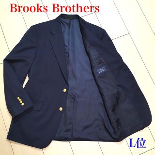 ブルックスブラザース(Brooks Brothers)の極美品★ブルックスブラザーズ【紺ブレザー】 ネイビー 金釦 春秋/A900(テーラードジャケット)