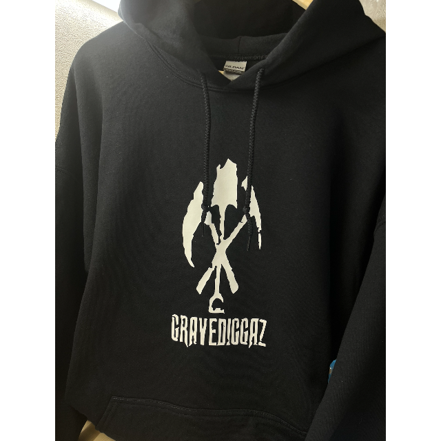 GRAVEDIGGAZ ロゴパーカー