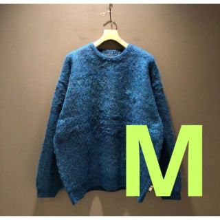 22AW SSZ Mohair Crew 柄 Knit