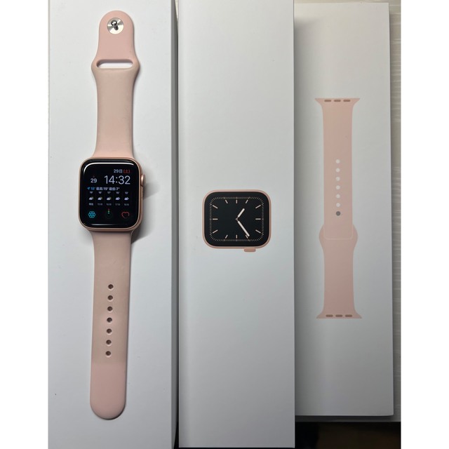 Apple Watch series5 44mmゴールド アルミニウムケース