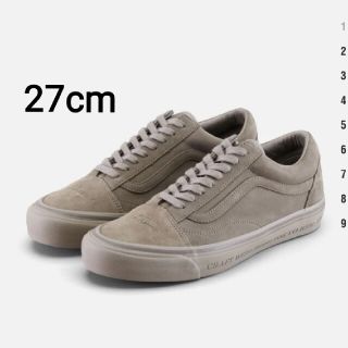 ネイバーフッド(NEIGHBORHOOD)の27cm NEIGHBORHOOD VANS オールドスクール グレージュ(スニーカー)