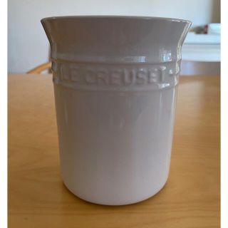 ルクルーゼ(LE CREUSET)のル・クルーゼ Le Creuset キッチンツール スタンド 白(収納/キッチン雑貨)