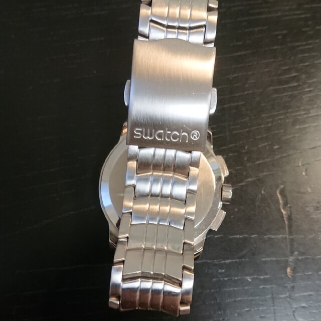 swatch(スウォッチ)のswatchレトログラード irony chrono 動作品 クロノグラフ メンズの時計(その他)の商品写真
