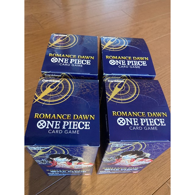 ONE PIECE - ワンピースカードゲーム ロマンスドーン 4BOXの通販 by