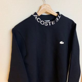 LACOSTE ラコステ コットンブレンドロゴネックスウェットシャツ