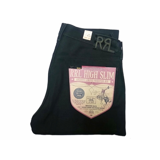 2021春大特価セール! RRL リミテッド ハイスリム ブラック