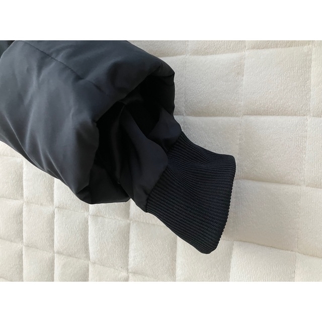 MIZUNO(ミズノ)のmomoさん専用⭐️MIZUNO（ミズノ）ベンチコート　黒　M size レディースのジャケット/アウター(ロングコート)の商品写真