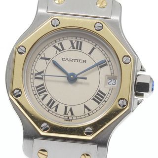 ★内箱・保証書付き【CARTIER】カルティエ サントスオクタゴンSM W2001683 クォーツ レディース_714741【ev10】 ★内箱・保証書付き【CARTIER】カルティエ サントスオクタゴンSM W2001683 クォーツ レディース_714741【ev10】