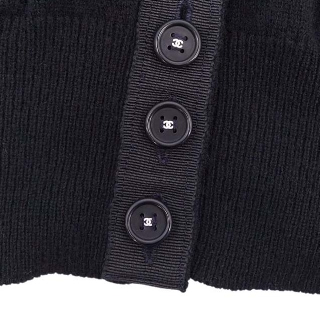 CHANEL - 美品 Vintage シャネル CHANEL カーディガン カシミヤ ニット