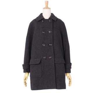 マックスマーラ(Max Mara)の美品 マックスマーラ Max Mara WEEKEND コート ウール ダブルブレスト レディース アウター IJ36 USA2 FB34(S相当) グレー(その他)