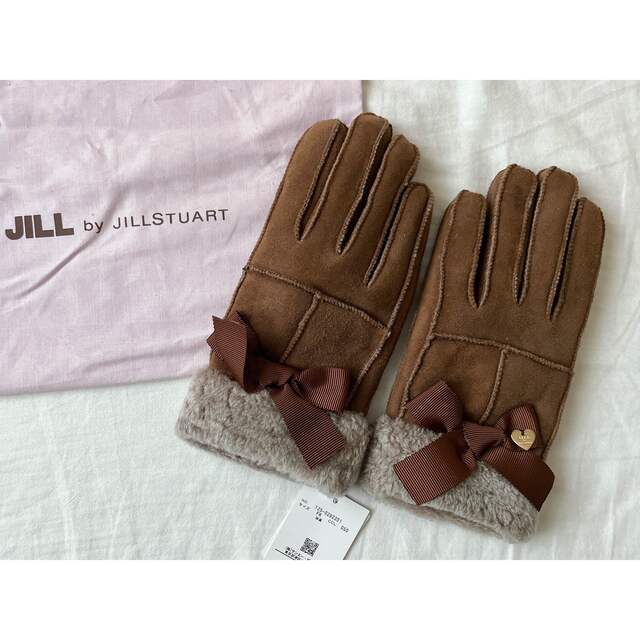 JILLSTUART(ジルスチュアート)の【JILLSTUART】フェイクファーグローブ レディースのファッション小物(手袋)の商品写真