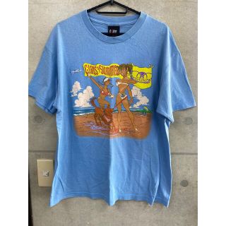 激レア　AEROSMITH  ヴィンテージTシャツ　サイズL エアロスミス(Tシャツ/カットソー(半袖/袖なし))