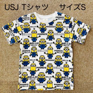 ユニバーサルスタジオジャパン(USJ)のUSJ ミニオン　半袖Tシャツ　サイズS(Tシャツ(半袖/袖なし))