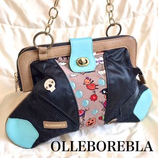 【美品】ALBEROBELLO アルベロベロ チェーン 変形 ショルダーバッグ